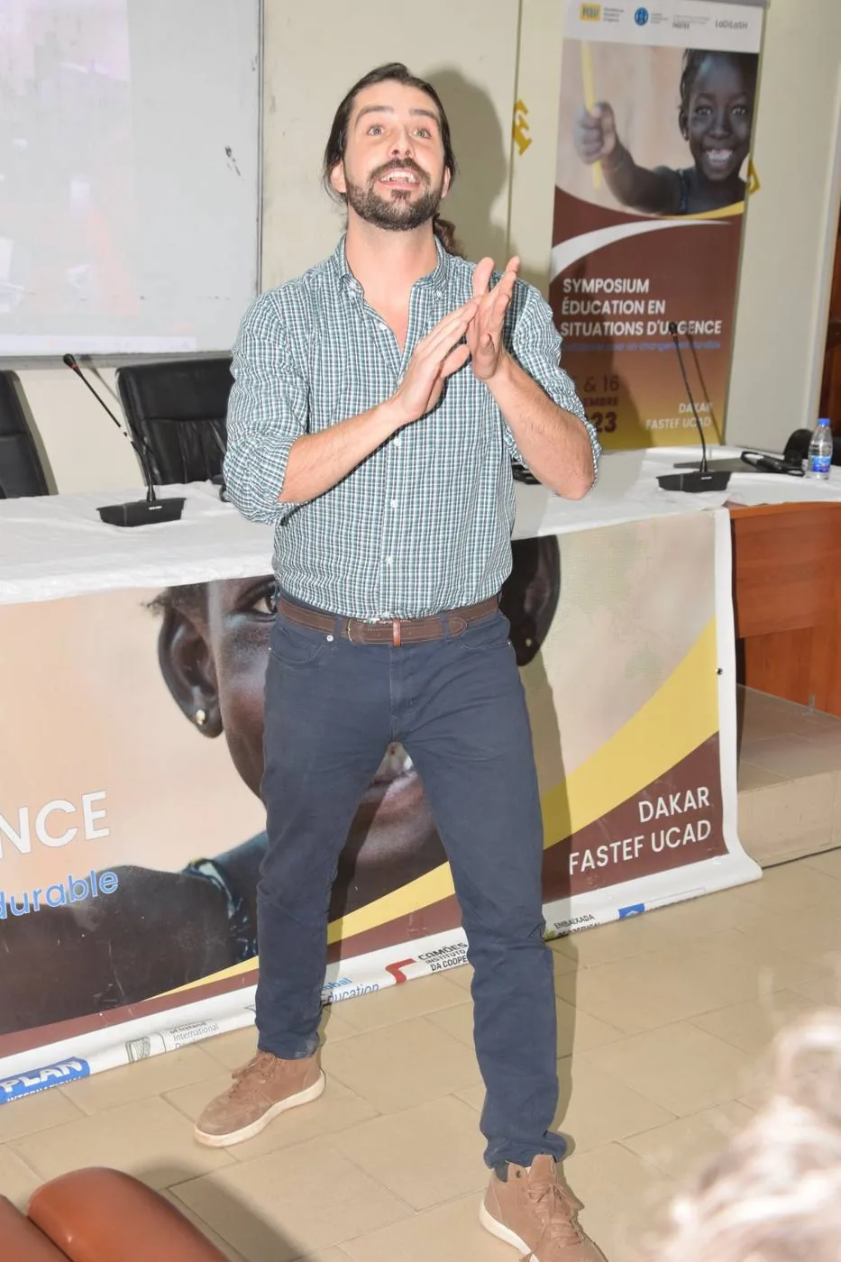 Presentation during the symposium